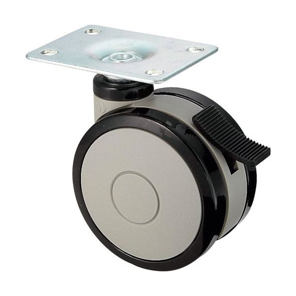 スガツネ工業 SUGATSUNE (200130430)TSDー100Bキャスター TSD-100B 1個 131-7332（直送品）