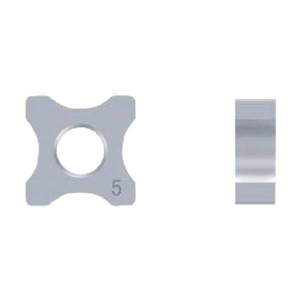 富士元工業 富士元 インサート NK2020 N43GXR8-4.5R 1セット(12個) 153-1484（直送品）