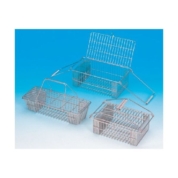 東京硝子器械 TGK 洗浄用カゴ SUS304製 B 419-32-27-02 1個 186-1060（直送品）