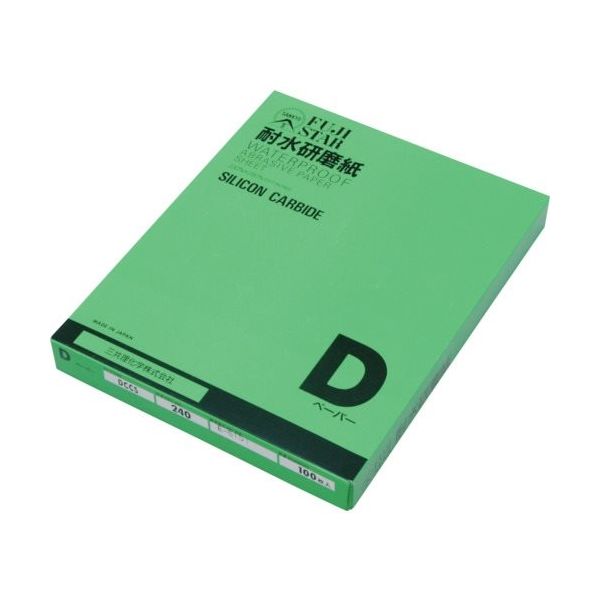 三共理化学 三共 D耐水ペーパー標準タイプ DCCS 230X280 #80 DCCS230X280-80 1セット(100枚)（直送品）