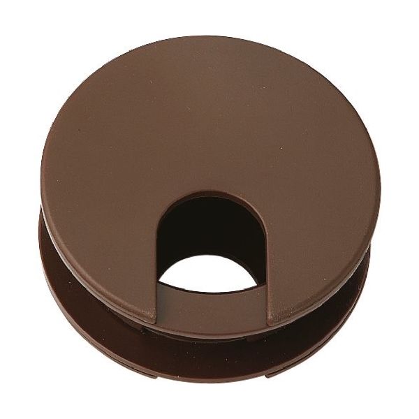 スガツネ工業 SUGATSUNE (210029536)LS60DBR配線孔キャップ LS60DBR 1個 131-7296（直送品）