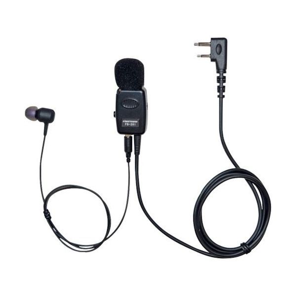 エフ・アール・シー F.R.C. タイピン型イヤホンマイク FB-26I 1本 387-8644（直送品）