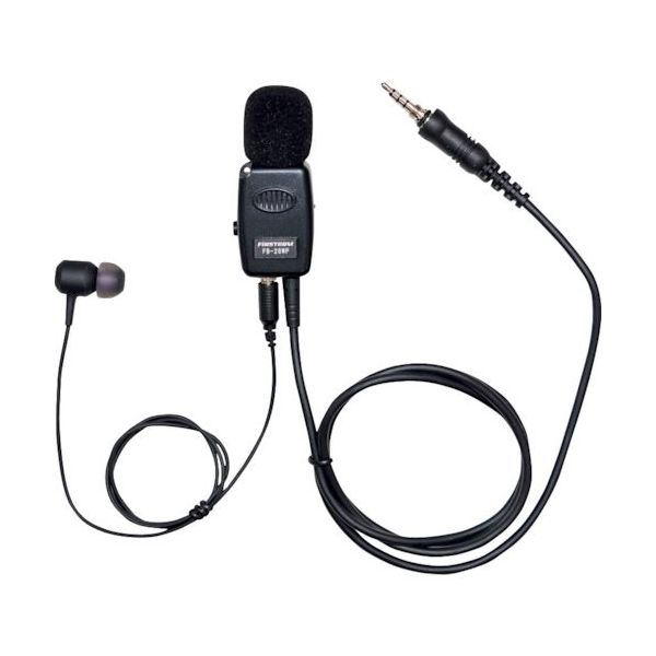 エフ・アール・シー F.R.C. タイピン型イヤホンマイク FB-26WP 1本 387-8652（直送品）