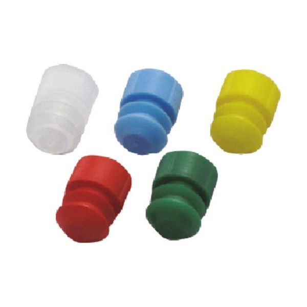 東京硝子器械 TGK キャップ 15φ 88305ー00 白 百入 198-03-05-46 1袋(100個) 190-5356（直送品）