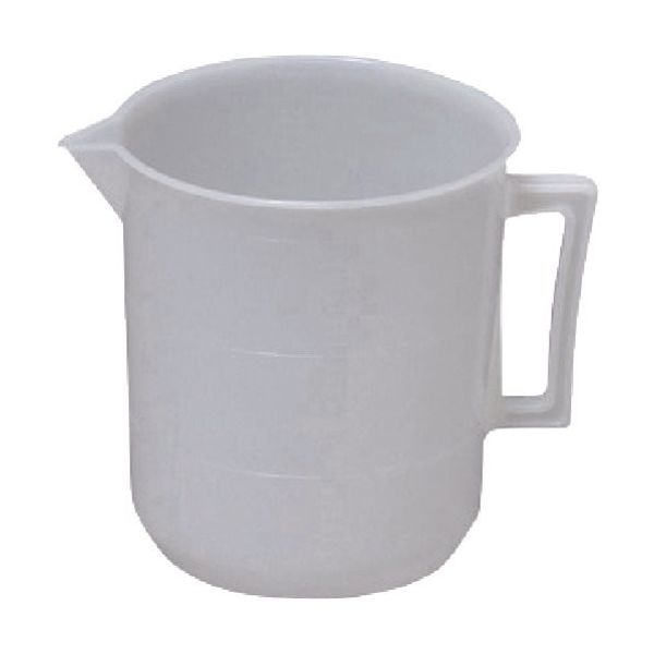 東京硝子器械 TGK ポリ手付ビーカー 3L 876-22-17-17 1個 183-8058（直送品）