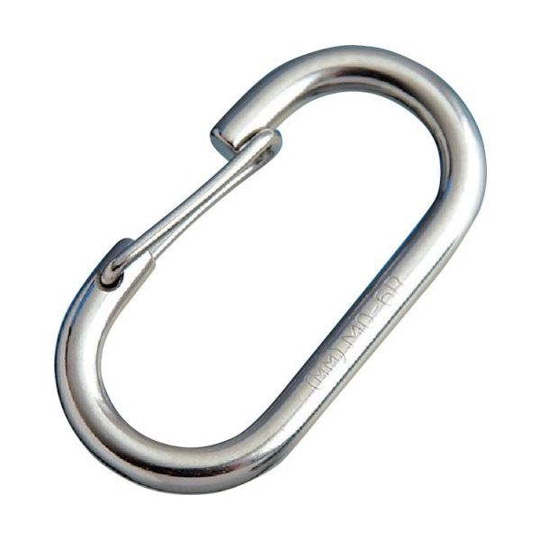 水本機械製作所 水本 O型フック(ロープ用) 線径5mm A-2055 1個 316-1909（直送品）