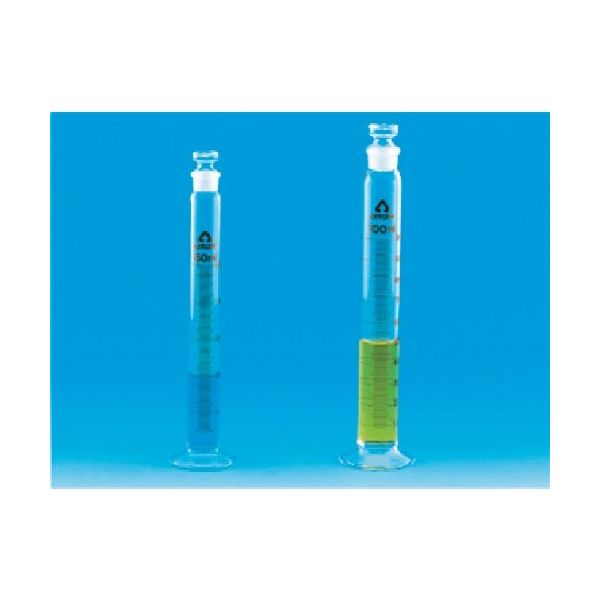 東京硝子器械 TGK 有栓メスシリンダー アロー 200mL 939-11-24-07 1本 183-6671（直送品）