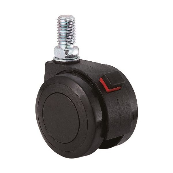 スガツネ工業 SUGATSUNE (200133291)FPU55N12SRエラストマー車キャスター※在庫限り FPU55N12SR 1個（直送品）