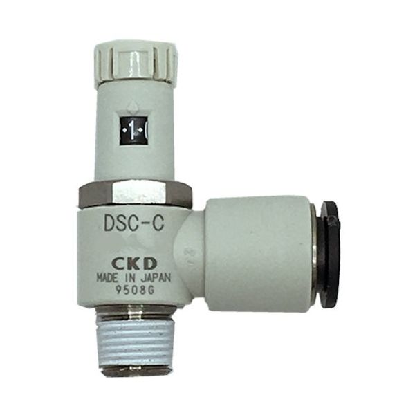 CKD ダイヤル付スピードコントローラ コンパクトタイプ DSC-C-6-8-IL 1個 249-7152（直送品）