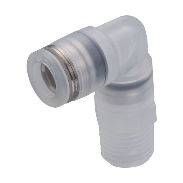 日本ピスコ ピスコ チューブフィッティング エルボ PPタイプチューブ6ネジ ゴム PPL HN