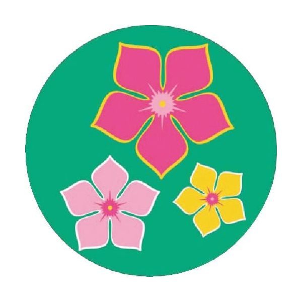 つくし工房 つくし たのし~る [はな] にちにちそう KS-121 1枚 184-8015（直送品）