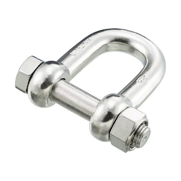 水本機械製作所 水本 SBUシャックルSUS316 呼び8mm A-1609 1個 317-2983（直送品）