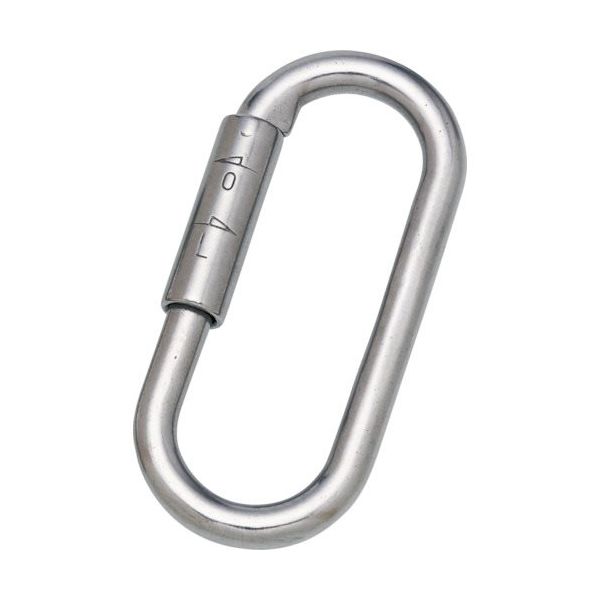 水本機械製作所 水本 チェーン用パーツ クイックロックキャッチ (カラビナタイプ) A-2604 1個 317-2962（直送品）