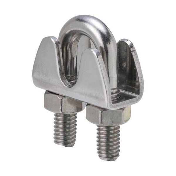 水本機械製作所 水本 プレスワイヤークリップ 使用ロープ径8mm A-2353 1個 336-6490（直送品）