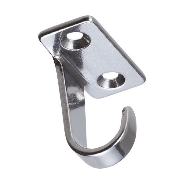 水本機械製作所 水本 ステンレス シートフックJ型 長さ47 A-2425 1個 113-6118（直送品）