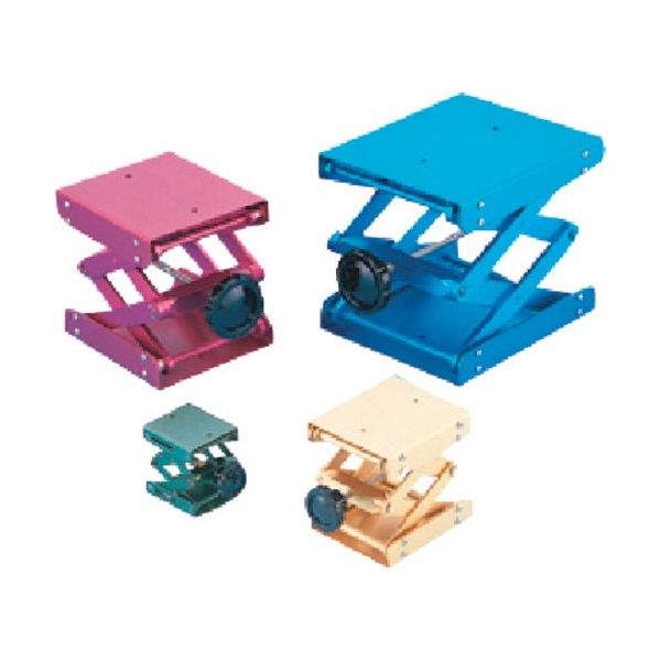 東京硝子器械 TGK アルミカラージャッキ 150型 995-55-30-03 1台 183-8302（直送品）