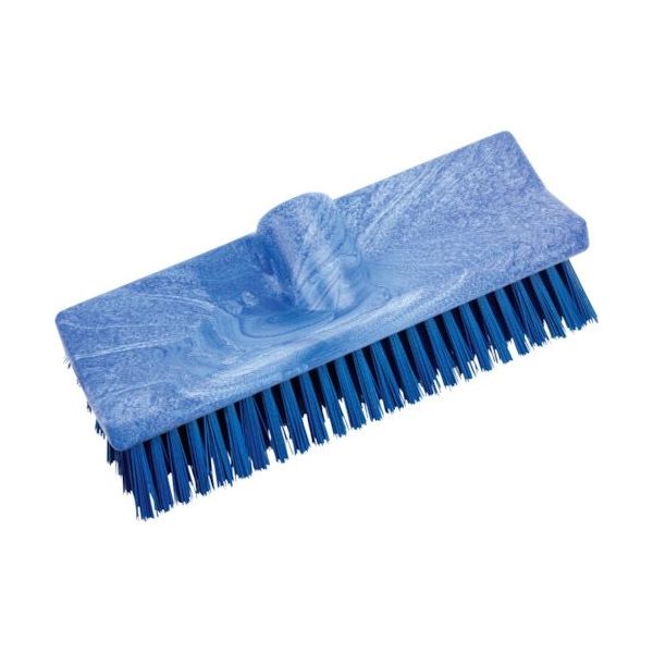 エー・エム・プロダクツ カーライル アングルデッキブラシ ブルー 40423EC14 1袋(1個) 274-4235（直送品）