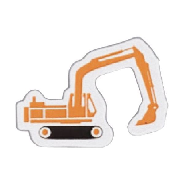 つくし工房 つくし ミニ重機マグネット側面タイプ 油圧式パワーショベル 小 MK-319 1個 184-3307（直送品）