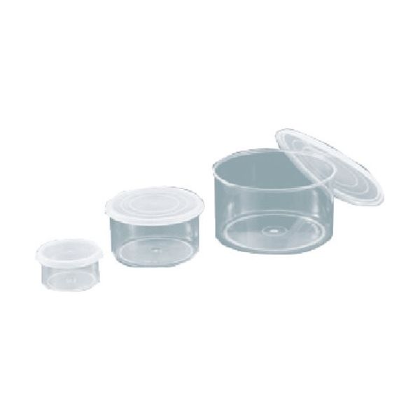 東京硝子器械 TGK 丸型サンプル容器 深型110ー1 6個入 340-22-43-23 1箱(6個) 190-2424（直送品）