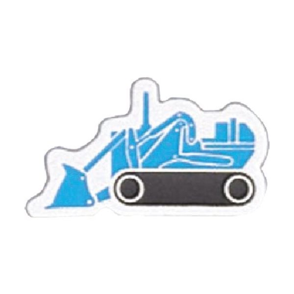 つくし工房 つくし ミニ重機マグネット側面タイプ ドーザショベル 大 MK-320A 1個 185-1240（直送品）