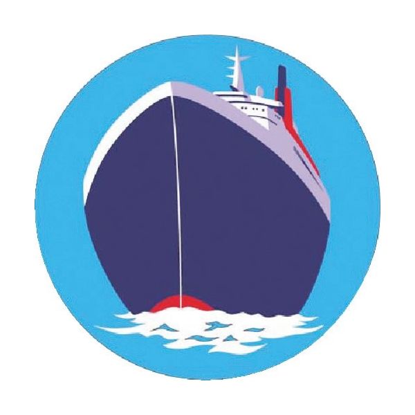 つくし工房 つくし たのし~る[のりもの] ふね KS-29 1枚 185-1258（直送品）