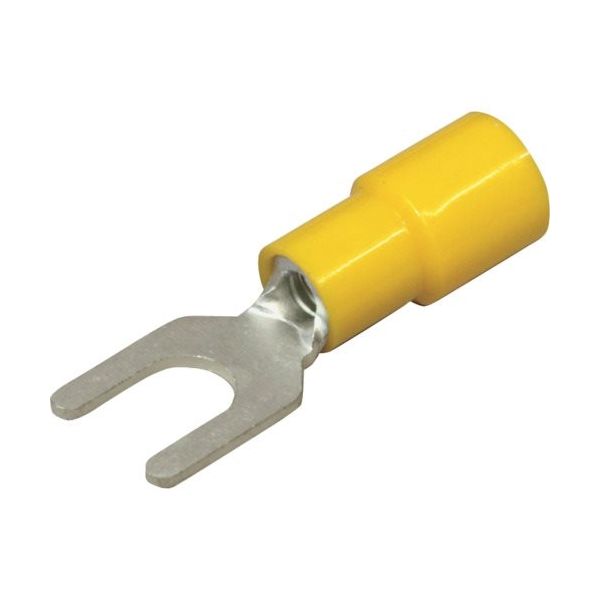 ニチフ端子工業 ニチフ 環境配慮形絶縁被覆付圧着端子 Y形(50P) TMEX 3.5Y-5-YEL 1パック(50個) 226-2664（直送品）