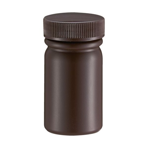 瑞穂化成工業 瑞穂 広口茶色瓶50ml 0082BR 1個 364-6698（直送品）
