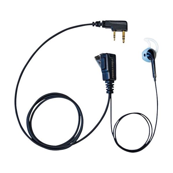 F.R.C. シリコンカバー付きインナータイプ左耳専用イヤホンマイク(PRO用/トランシーバー専用) FPG-27LI 1本（直送品）