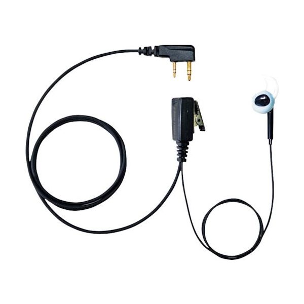 F.R.C. シリコンカバー付きインナータイプ右耳専用イヤホンマイク(PRO用/トランシーバー専用) FPG-27RK 1本（直送品）