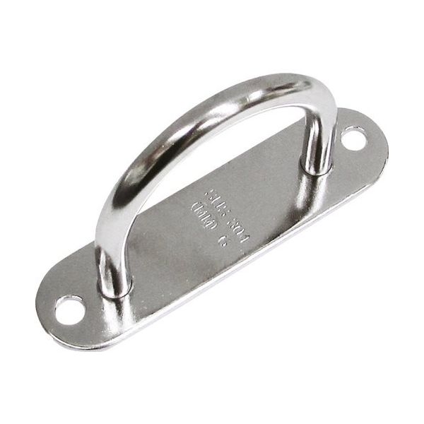 水本機械製作所 水本 ステンレス パッドアイ 20mm×77mm PD-6W 1個 151-8748（直送品）