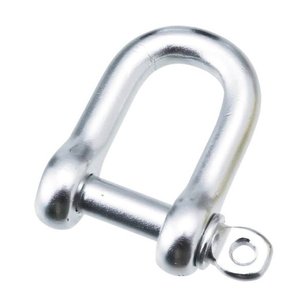 水本機械製作所 水本 アルミシャックル(シルバー) 呼び8mm A-2526 1個 316-0365（直送品）