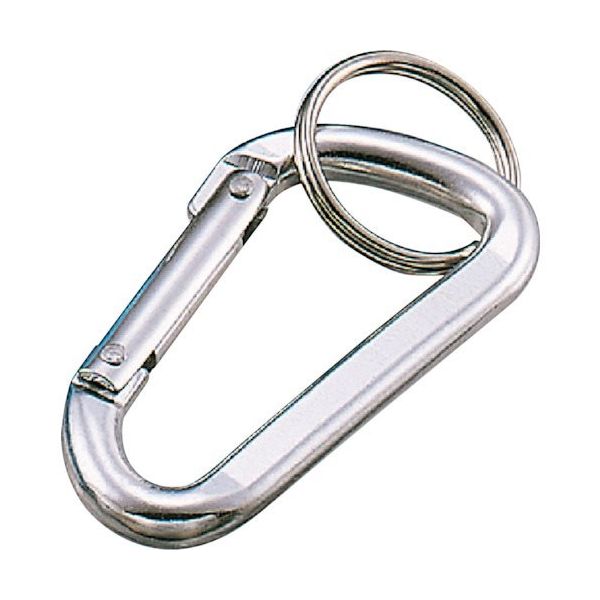 水本機械製作所 水本 アルミカラーフック(シルバー) 線径8mm A-1402 1個 316-5034（直送品）