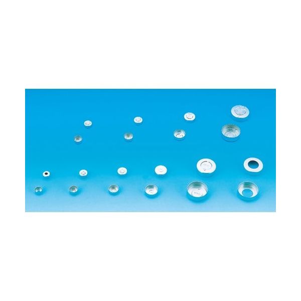 東京硝子器械 TGK アルミシール Aタイプ 大 25個入 717-04-13-03 1袋(25個) 183-7927（直送品）