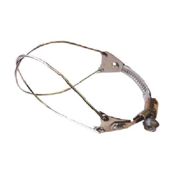 つくし工房 つくし 添え木結束クランプ 支柱適応径:φ65mm前後 9811-A 1個 185-1165（直送品）