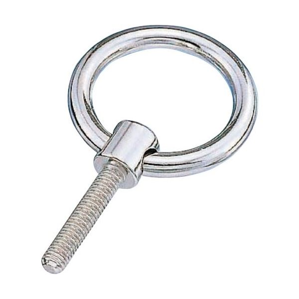 水本機械製作所 水本 つば付リングボルト(ブネジ) 捻径Wー1/4 A-871 1個 317-4500（直送品）