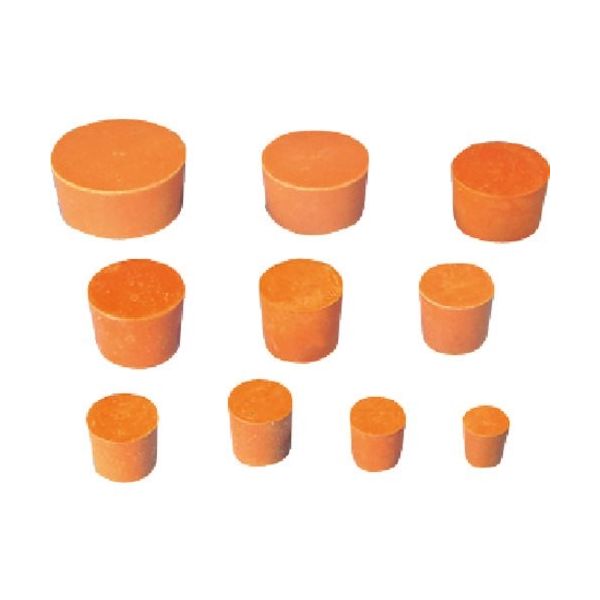 東京硝子器械 TGK 赤ゴム栓 #27 161-17-22-27 1個 191-4672（直送品）