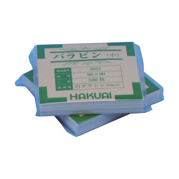 東京硝子器械 TGK 薬包紙 パラピン 小 90×90mm 500枚入 797-55-91-01 1セット(500枚) 183-6456（直送品）