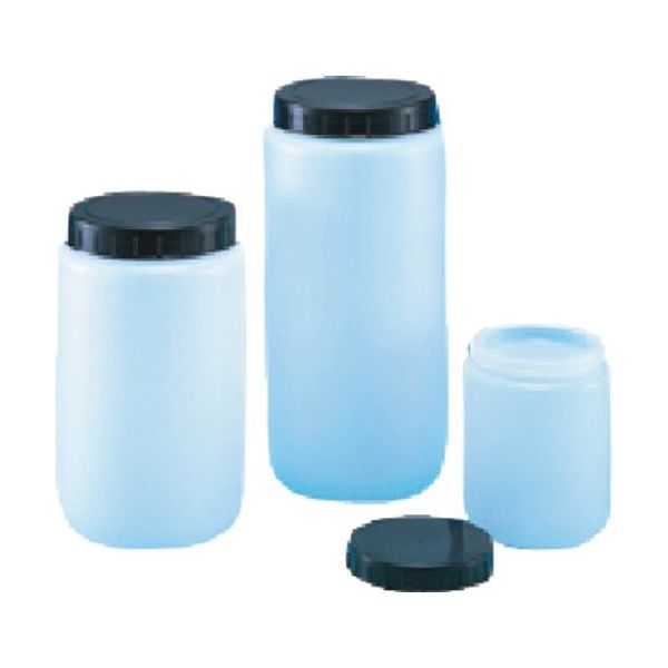 東京硝子器械 TGK 広口ビン PE120mL #1564 198-22-45-02 1本 190-3765（直送品）