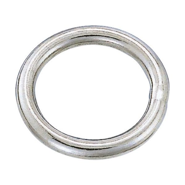水本機械製作所 水本 ステンレス 丸リンク 線径6mm内径40mm A-004 1個 113-6128（直送品）