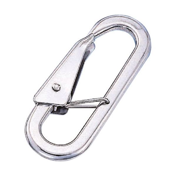 水本機械製作所 水本 ステンレス スナップフックC型 長さ82mm A-103 1個 113-2991（直送品）