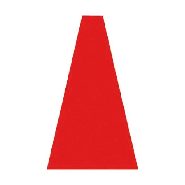 つくし工房 つくし カラーコーンカバー 無地 SN-5 1枚 184-8027（直送品）