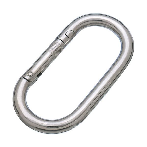 水本機械製作所 水本 カラビナ(環なし) A-150 1個 336-9554（直送品）