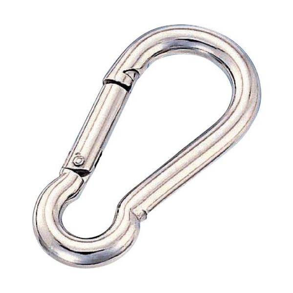 水本機械製作所 水本 スナップフックB型 線径10mm長さ102mm A-100 1個 317-2945（直送品）