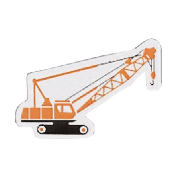 つくし工房 つくし ミニ重機マグネット側面タイプ クローラクレーン 小 MK-315 1個 184-9619（直送品）