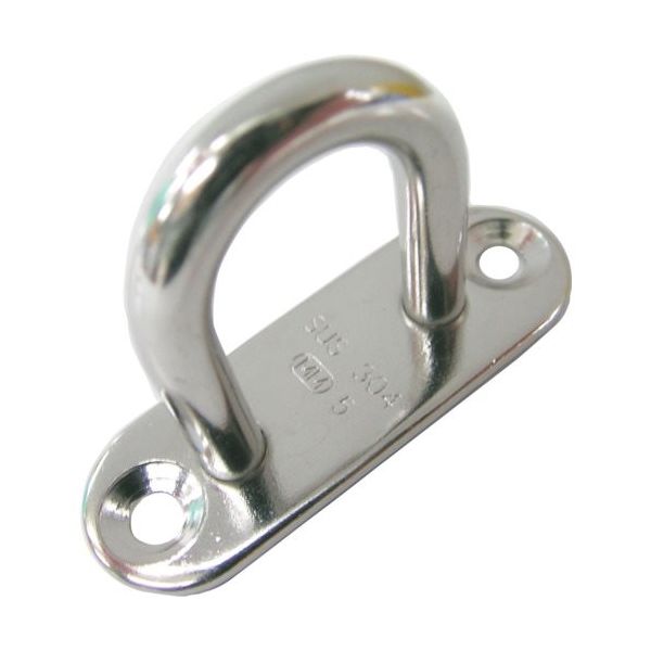 水本機械製作所 水本 ステンレス パッドアイ 26mm×80mm A-2580 1個 317-7659（直送品）