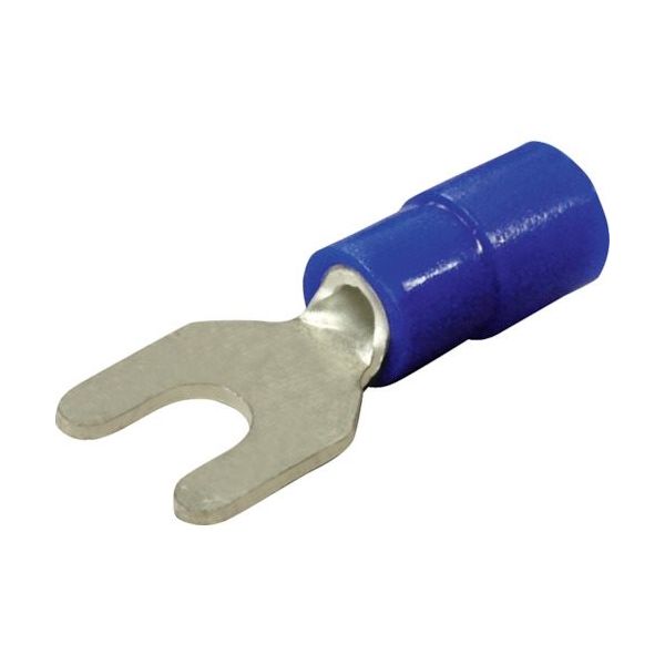 ニチフ端子工業 ニチフ 環境配慮形絶縁被覆付圧着端子 Y形(100P) TMEX 2Y-4M-RED 1パック(100個) 226-3321（直送品）