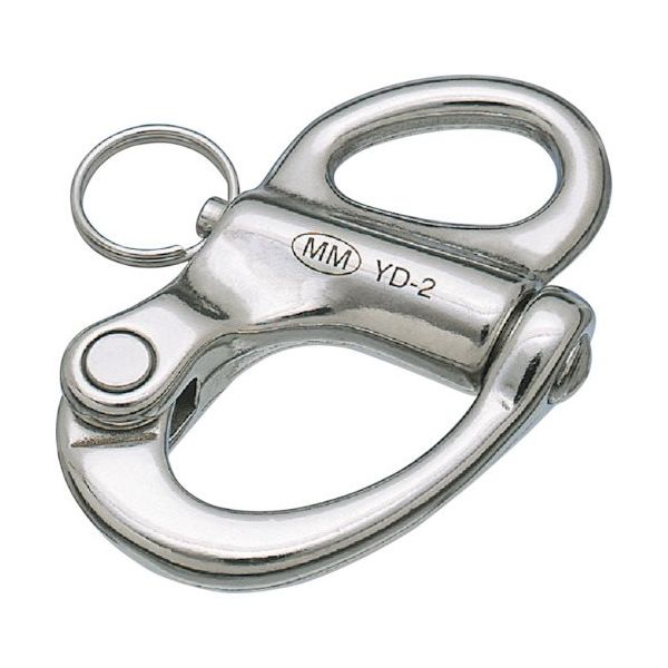 水本機械製作所 水本 固定スナップシャックル 全長55mm A-1389 1個 316-3441（直送品）