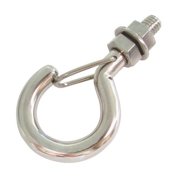水本機械製作所 水本 ステンレス Qボルトフック 線径10mm A-2894 1個 317-2869（直送品）