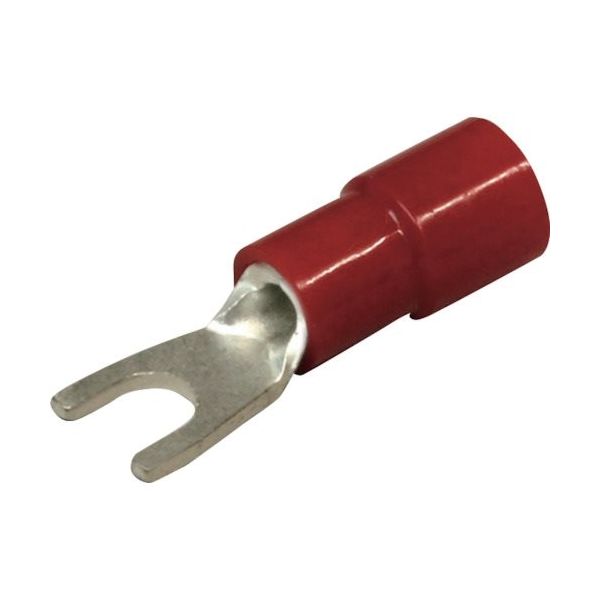 ニチフ端子工業 ニチフ 環境配慮形絶縁被覆付圧着端子 Y形(100P) TMEX 1.25Y-2.5-YEL 1パック(100個)（直送品）