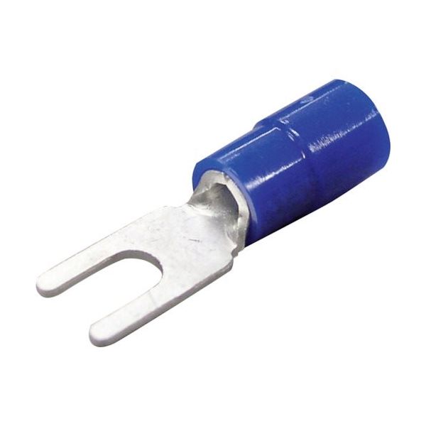 ニチフ端子工業 ニチフ 環境配慮形絶縁被覆付圧着端子 Y形(100P) TMEX 2Y-3W-YEL 1パック(100個) 226-2844（直送品）